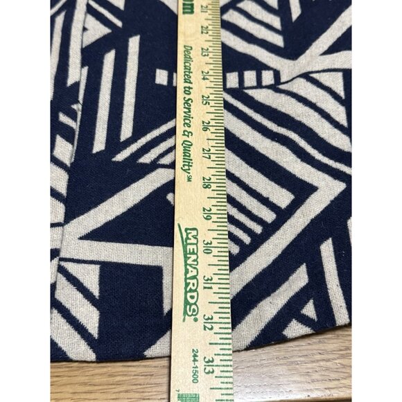 Old Navy Women Long Jacket Open Front Aztec Southwestern Country Size Small Blue - Picture 4 of 14